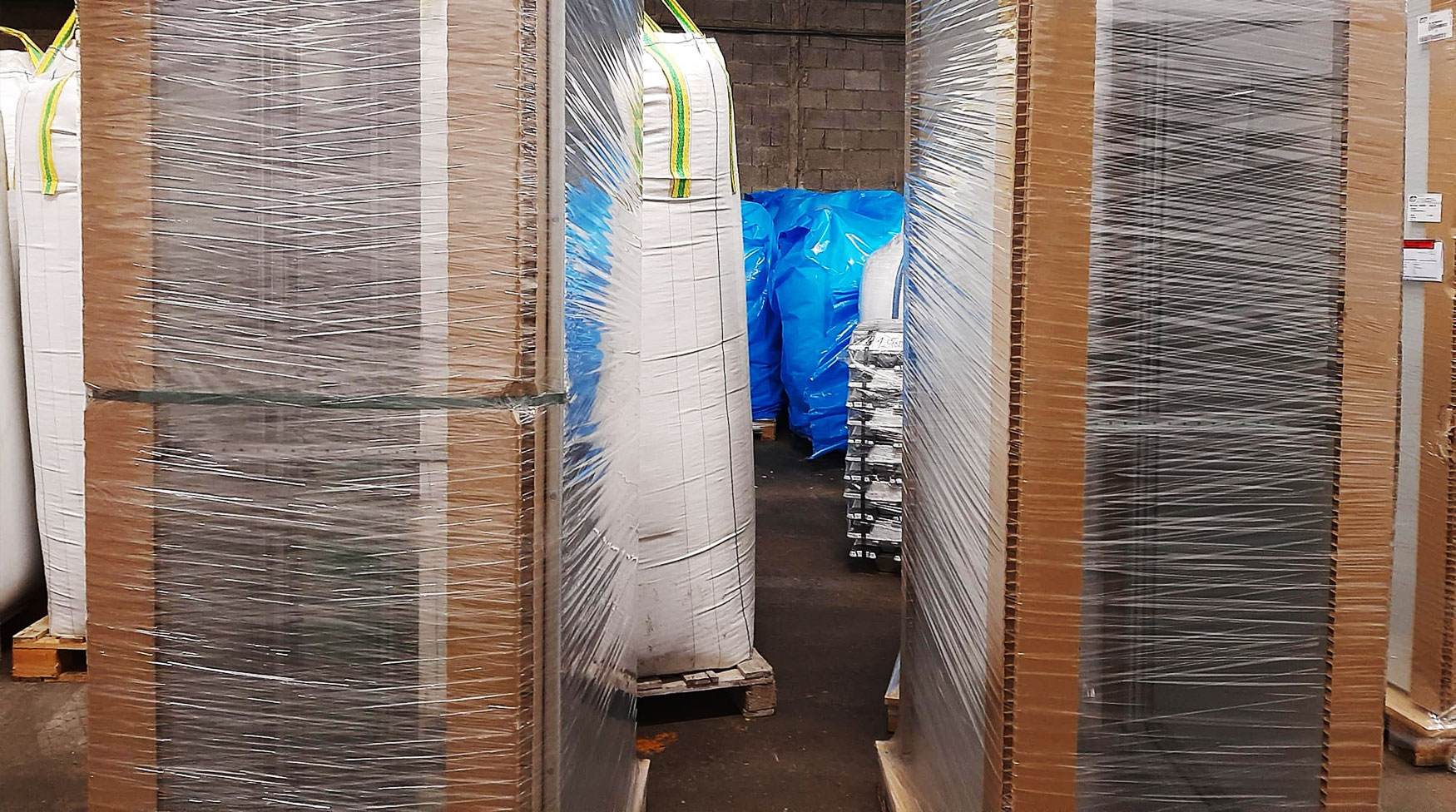 Transportes Aguiar - productos almacenados
